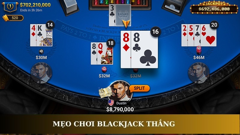 Mẹo chơi Blackjack thắng